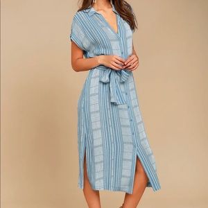 LUSH shirt dress